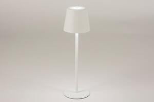 Stolní minimalistická lampa Ultima White (LMD)