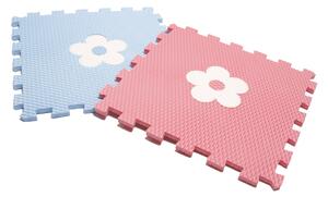 Vylen Pěnové podlahové puzzle Minideckfloor s kytkou Vlastní barevnost 340 x 340 mm