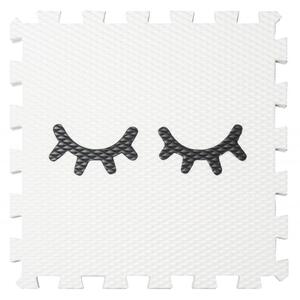 Vylen Pěnové podlahové puzzle Minideckfloor SPINKEJ Barevné varianty: Bílý s černým spinkej 340 x 340 mm