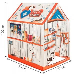 Dětský stan na hraní s designem pejsků