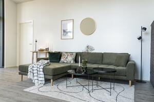 House Nordic Koberec, bavlněný s potiskem, přírodní, 160x230 cm (Vícebarevné)