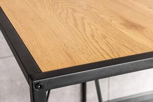 Barový stůl SLIM LINE 120 CM vzhled divoký dub Nábytek | Jídelní prostory | Barové stoly