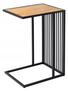 Odkládací stolek ARCHITECTURE 60 CM dubový vzhled Nábytek | Doplňkový nábytek | Odkládací stolky