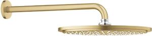 Grohe Rainshower hlavová sprchá s ramenem 31x31 cm kulatý Brushed Cool Sunrise 26066GN0