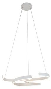 Design hanglamp wit incl. LED 3-staps dimbaar - Frank