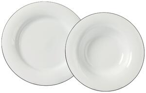 JÍDELNÍ SOUPRAVA porcelán keramika Novel - Kolekce nádobí