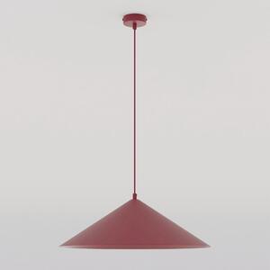 Závěsné svítidlo MONO 1L – vínové, opálové sklo, 1× E14, šířka 50 cm
