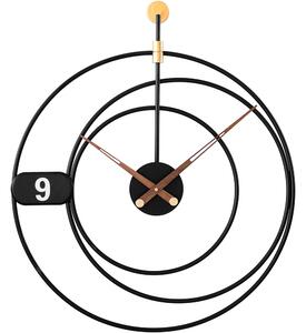 MPM Anity Velké kovové designové hodiny o průměru 50 cm E04.4477.90