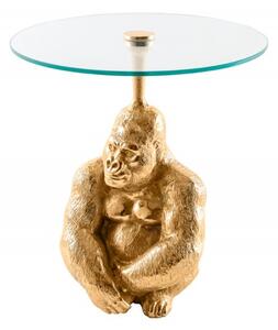 Noble Home Zlatý odkládací stolek Kong