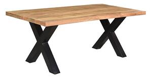 LABEL51 Dining table Zino - Rough - Mango wood - 200x100 cm