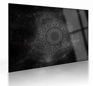 Skleněný obraz - Mystická mandala (70x50 cm)