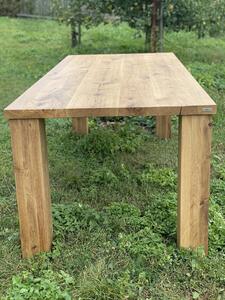 Wudboys Celodub - Masivní dubový stůl Dřevo..: Dub, Rozměr..: 1800X900, moderní skandinávský styl