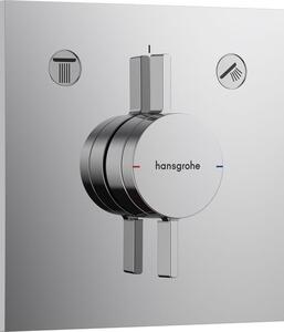 Hansgrohe DuoTurn E Podomítková baterie dvoucestná, chrom 75417000