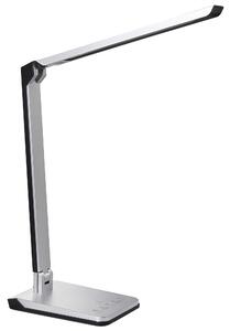 LED stolní lampa PICTOR se stmívačem Stříbrná