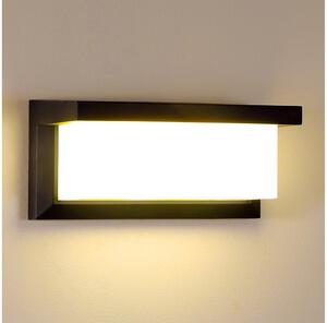 Brilagi - LED Venkovní nástěnné svítidlo BRICKY LED/12W/230V černá IP54