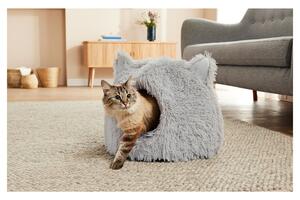 Zoofari® Pelíšek pro domácí zvířata (kukaň pro kočky/šedá) (100368132001)