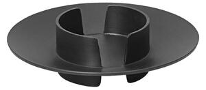 FERM LIVING Svícen Block, Black Brass