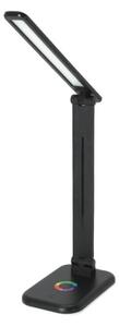 LED RGBW Stmívatelná stolní lampa NOBLITE LED/7W/5V 3000/4000/6500K černá