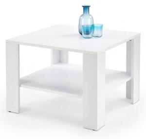 Halmar konferenční stolek KWADRO kwadrat + barevné provedení bílá