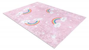 Dywany Łuszczów Dětský kusový koberec Junior 52063.802 Rainbow pink - 120x170 cm