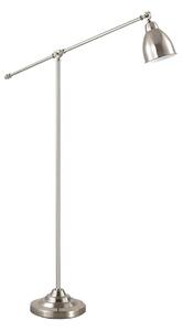 Ideal Lux - Stojací lampa NEWTON 1xE27/42W/230V lesklý chrom