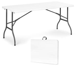 ModernHOME Zahradní banketový skládací stůl 153cm - bílý