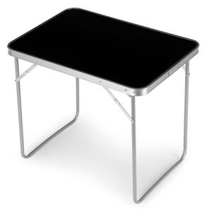 ModernHOME Skládací piknikový stůl 70x50cm černý HTA70 BLACK