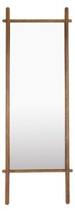 Stojací zrcadlo s dřevěným rámem 58x160 cm Solene – White Label