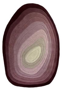 Fialový ručně tkaný vlněný koberec 160x230 cm Puddle Ombre – Flair Rugs