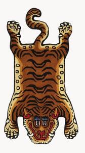 Ručně tkaný vlněný koberec Tiger