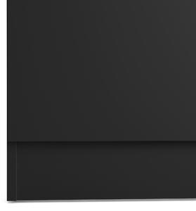 Policová šatní skříň Focus 75087 černý mat - TVI