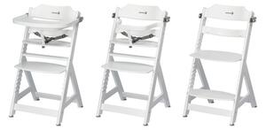 Safety 1st Dětská rostoucí jídelní židlička Toto se sedákem, bílá, šedá (800005836)
