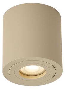 Moderní stropní bodové svítidlo Taupe GU10 50mm IP44 - Capa