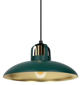 Brilagi - LED Lustr na lanku FLAMENGO 1xE27/60W/230V zelená