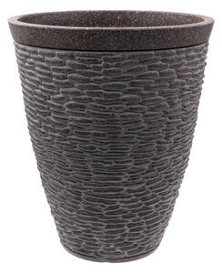 Květináč z recyklovaného plastu ø 38 cm – Dakls