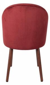 DUTCHBONE BARBARA židle červená