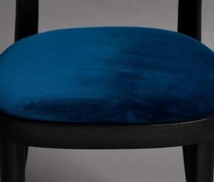 DUTCHBONE BRANDON židle modrá