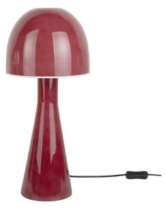 Červená stolní lampa se skleněným stínidlem (výška 45 cm) Bombin – Leitmotiv