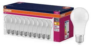 Matná LED žárovka E27 10 W CLASSIC A, teplá bílá, náhrada 75 W