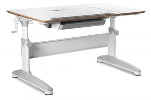 Dětský rostoucí stůl EXPERT 32E2 18 – bílá, 120×70x55-80