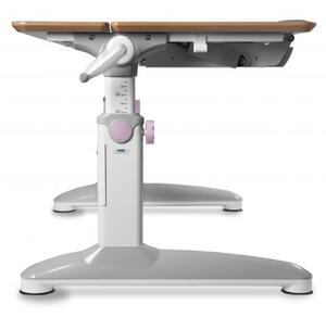 Dětský rostoucí stůl EXPERT 32E2 18 – bílá, 120×70x55-80