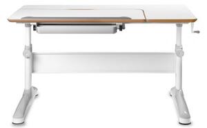 Dětský rostoucí stůl EXPERT 32E2 18 – bílá, 120×70x55-80