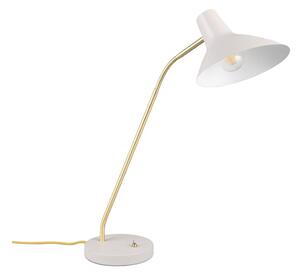 Stolní lampa s ohybatelnou konstrukcí ve zlaté barvě/slonovinová (výška 54 cm) Traveller – Trio