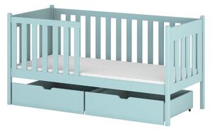 ALICJA 80x160 modrá dětská postel Lano Nábytek