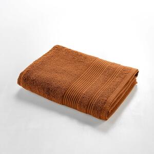 Froté bavlněná osuška v terakotové barvě 70x130 cm Tendresse – douceur d'intérieur