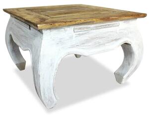 Odkládací stolek masivní recyklované dřevo 50 x 50 x 35 cm