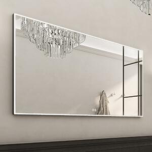 Nimco Černé LED zrcadlo 55W, 120x70 cm se dvěma dotykovými senzory