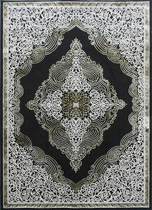 Berfin Dywany Kusový koberec Elite 3935 Black Gold ROZMĚR: 120x180