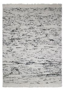 Šedý/slonovinový ručně tkaný vlněný koberec 140x200 cm Ellsa – Flair Rugs