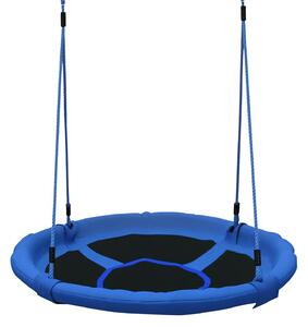 HOMCOM Dětská houpací síť do zahrady pro miminka - skládací houpací sedák pohodlné sezení nosnost 100 kg - zahrada, interiér i exteriér Ø100x180 cm mo